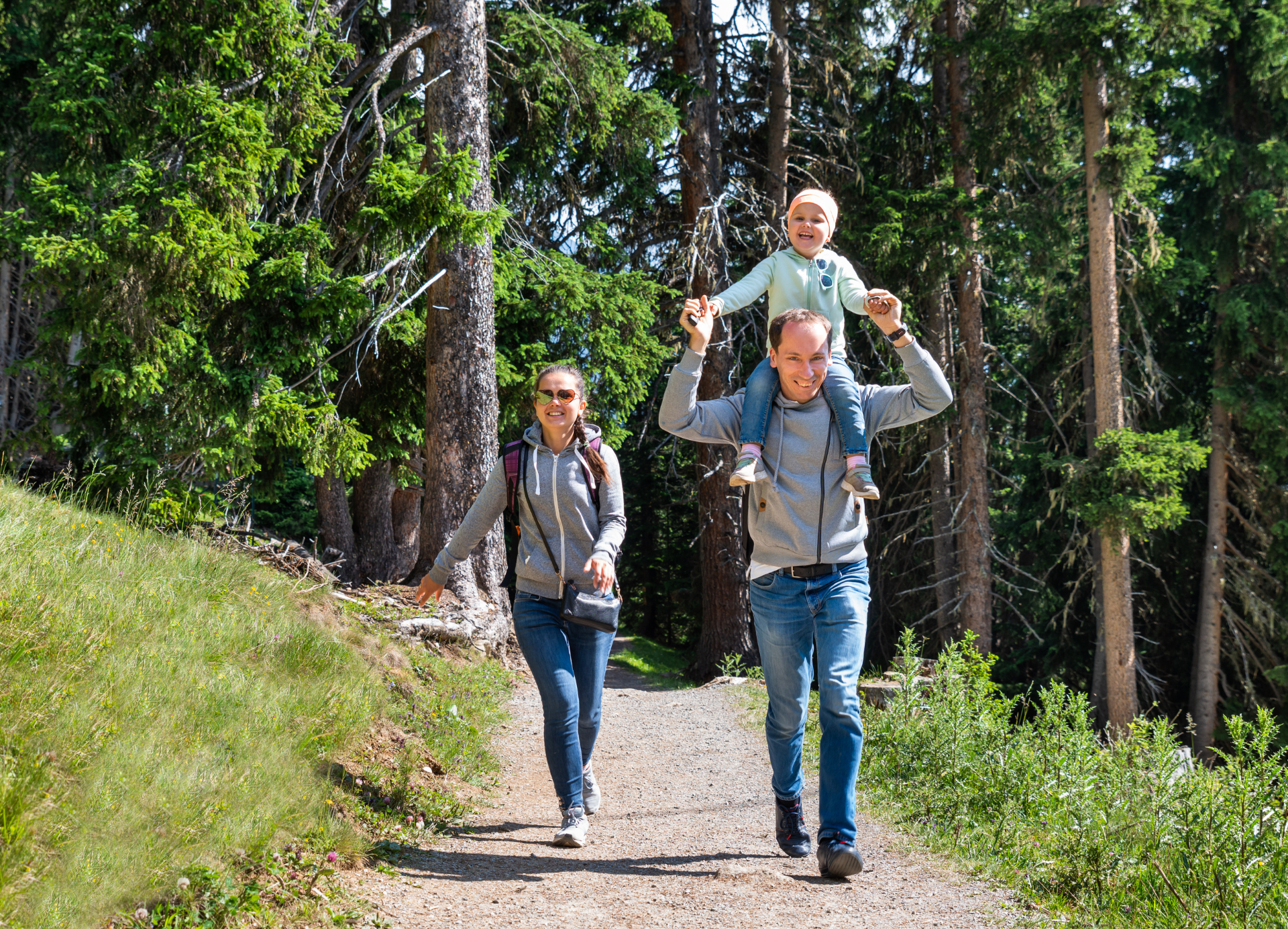 family hike